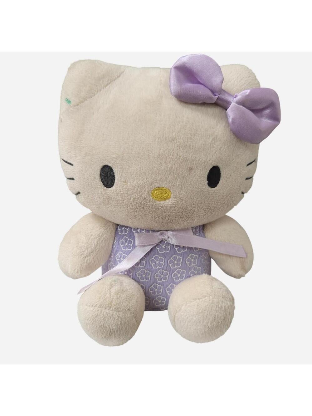 Sanrio  Cream and Purple Stuffed-animal